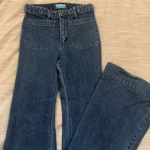 High-waisted bell bottoms, 26
